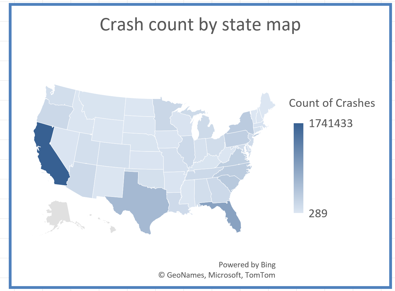 Geographic State Map